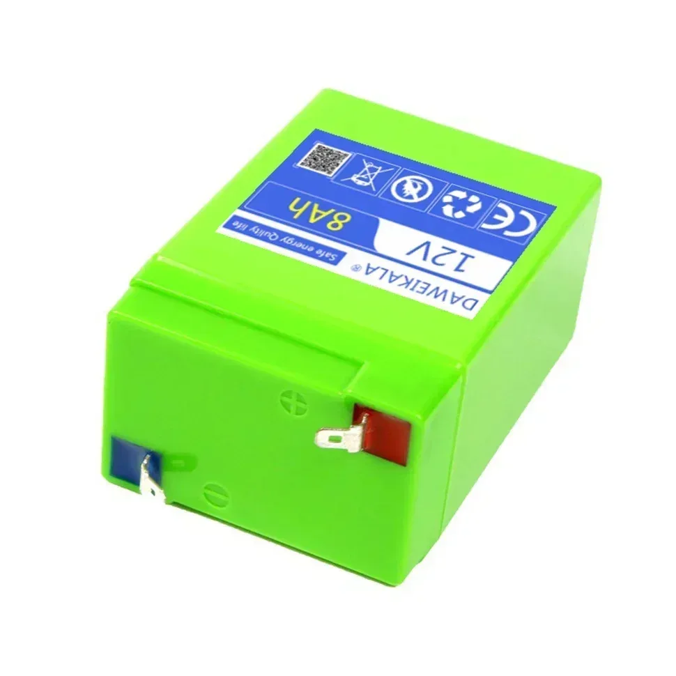 4-8AH 12V Car Motorcycle Battery 18650 Rechargeable Lithium Battery Pack for Outdoor LED Light Toy Car Solar Panel Power Supply