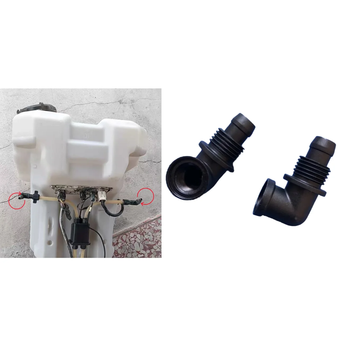 4pcs Agras DJI T40/T20Pro Hose Curving Connector (Inner Thread) Kit part Agricultural drones Accessories 002258.02