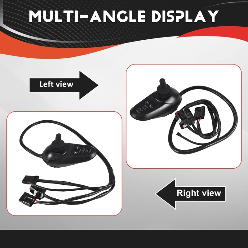 A76F-24V 50AMP Power Wheelchair Controller Joystick With USB Port Replacement For PG VSI