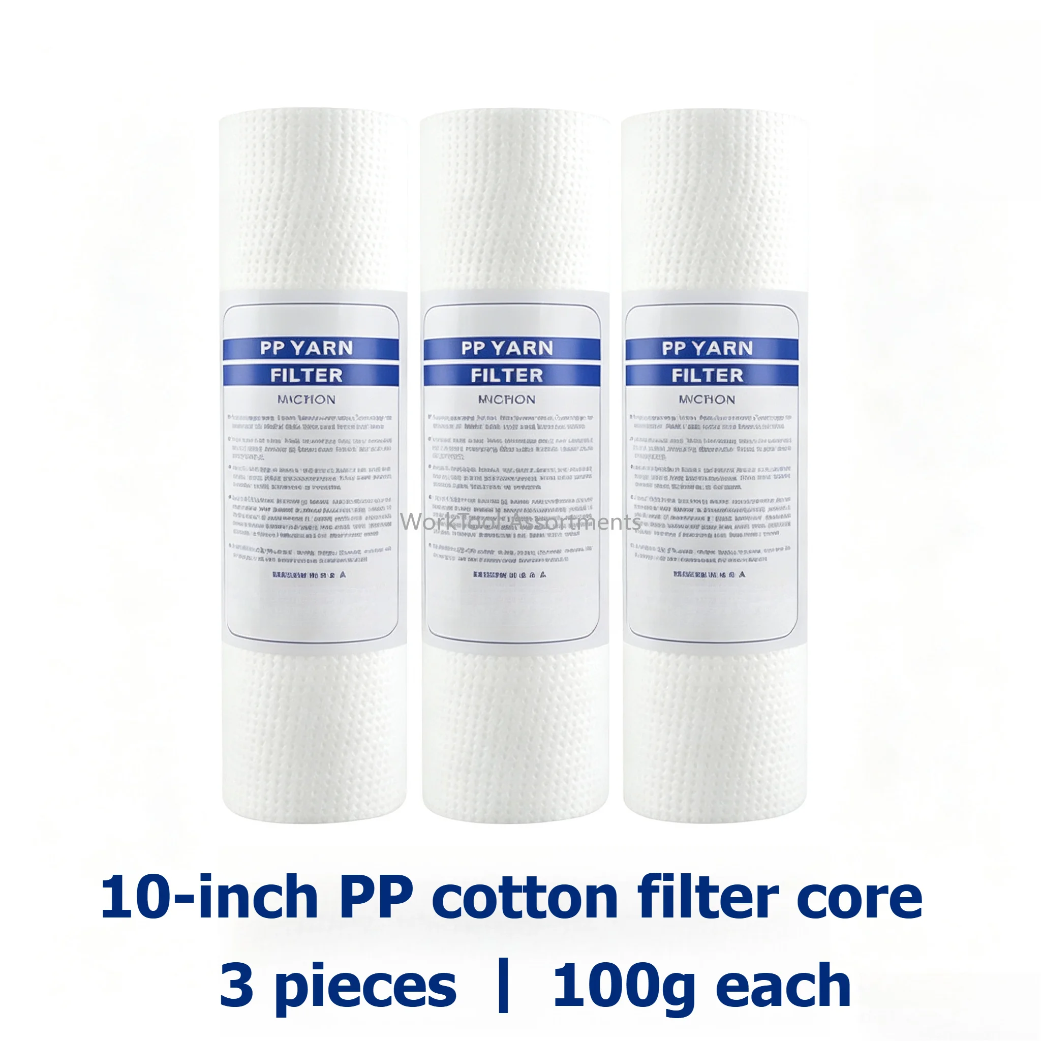 3pcs Water filter core five-stage set 10-inch universal PP cotton RO membrane home filter drinking water purifier water purifier