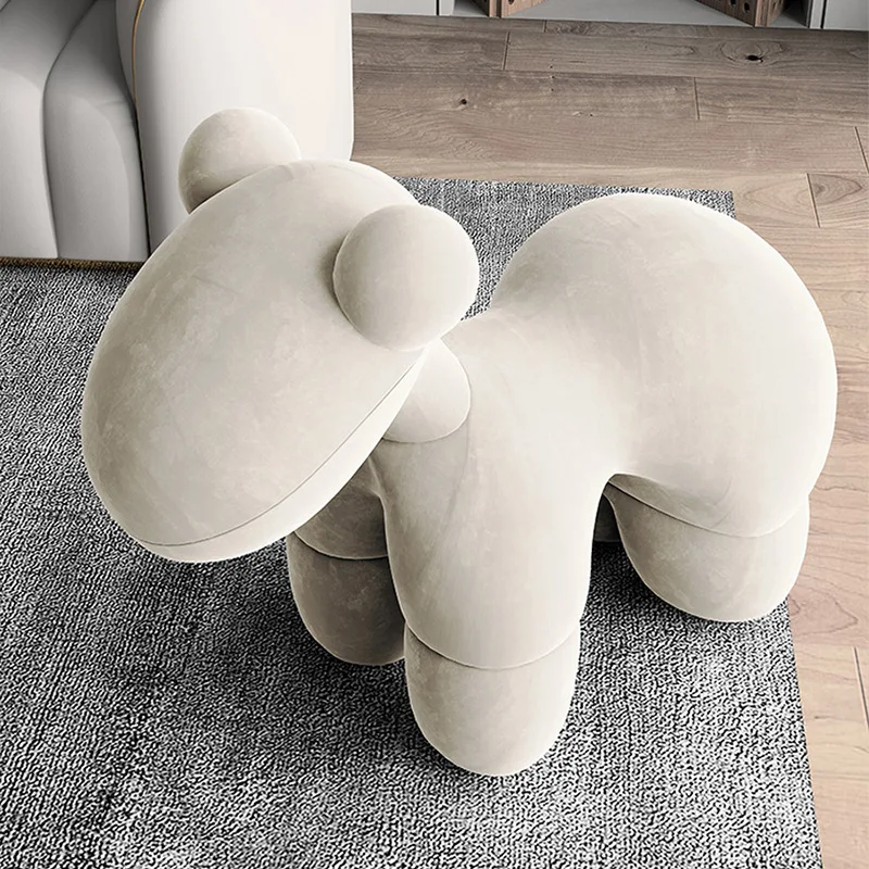 

pony chair living room puppy chair animal stool personalized children's stool cartoon shape animal seat
