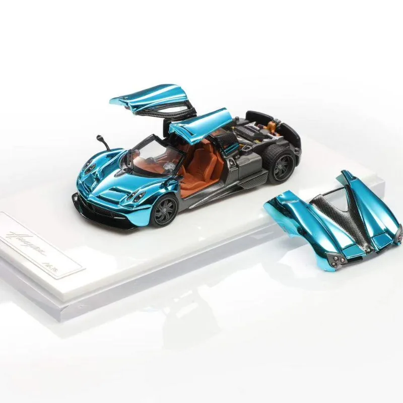 HKM 1:64 Pagani Huayra Cast Alloy Car Model - A gift toy for friends on special occasions, an adult collection piece.