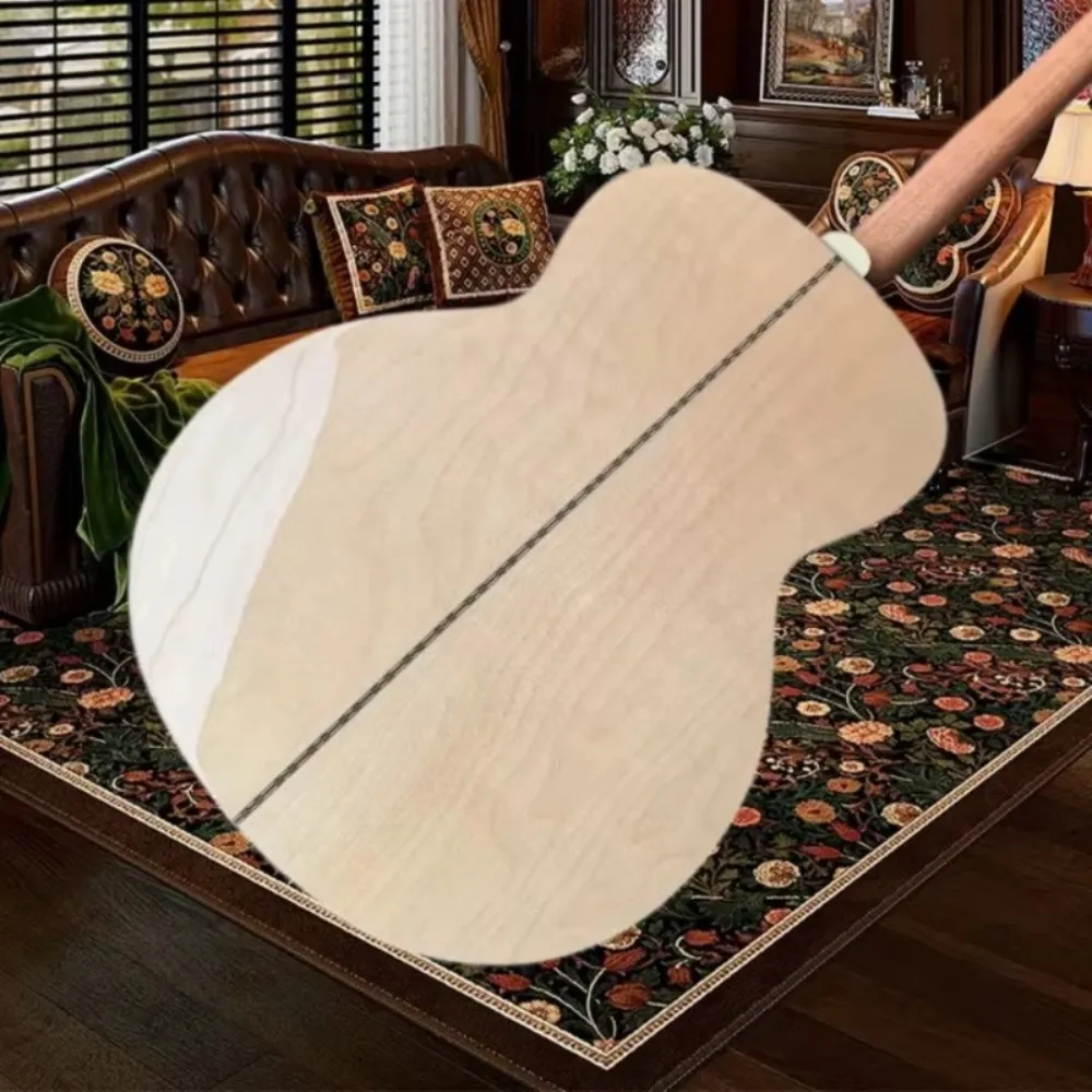 Stock J200 43-Inch Natural Solid Top Acoustic Guitar Spruce Body Maple Back Sides Rosewood Fingerboard Single Pickup In Stock