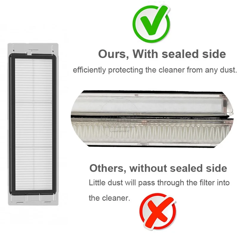 Аксессуары для пылесоса Xiaomi Roborock S5 Max, запасные части, комплект для замены, роликовая щетка, HEPA-фильтр, ткань для швабры