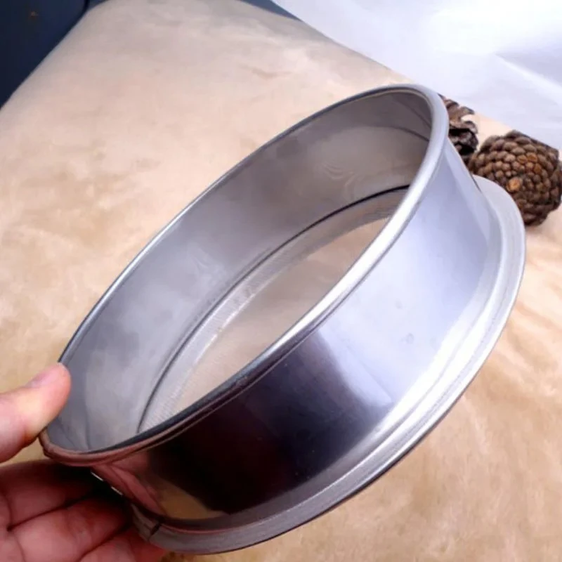 High Precision 600~2800Mesh Stainless Steel Lab Test Sieve Ultra Fine Powder Sifter for Herbal Pearl Powder Tools