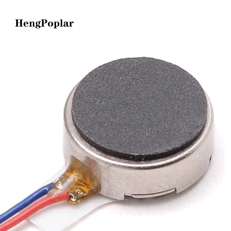 10pcs DC 3V 70mA 12000 RPM For Phone Coin Flat Vibrating Vibration Motor Vibration Motor G08 1027