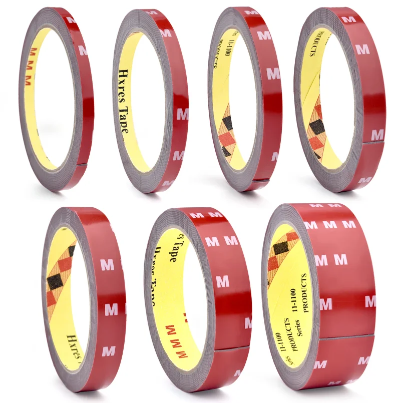 

12-30mm 3 Meters Super Strong Double Sided Adhesive Tape For Home Appliance Wall Stickers Home Improvement Resistant Tapes