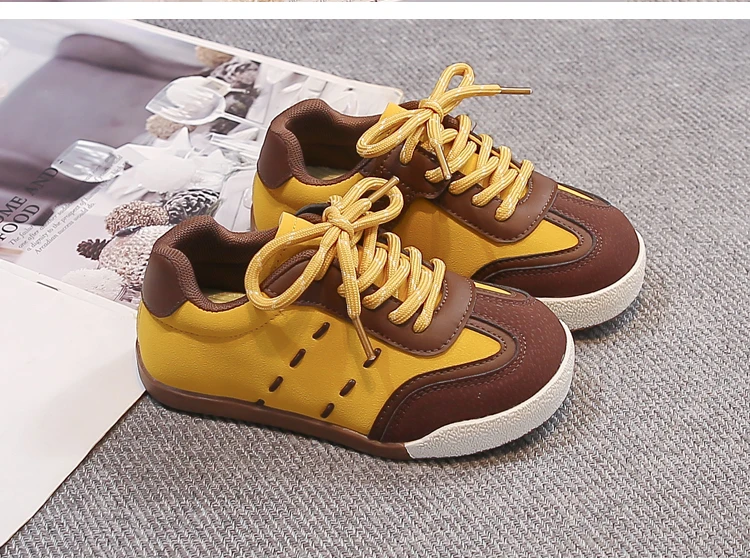 Kindersportschuhe mit weicher Sohle, trendige Kindertennisschuhe, runde Zehen, Klettverschluss, 2026, brandneue Freizeitschuhe für Jungen und Mädchen. – Detail 8