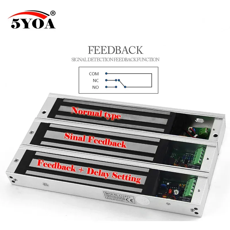 Kunci Pintu Elektronik 5YOA, Kunci Magnetik Elektrik, Pembuka Gerbang, Daya Hisap, Sistem Kontrol Akses Elektromagnetik, Berbagai Macam