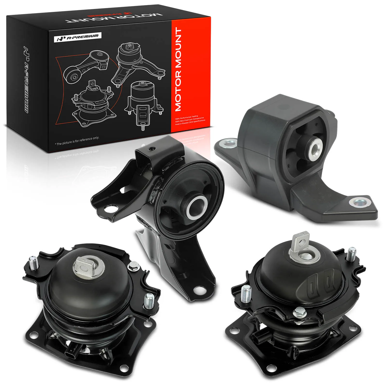 A-Premium 4pcs Engine Motor Mount & Transmission Mount for Honda Pilot 2009-2015