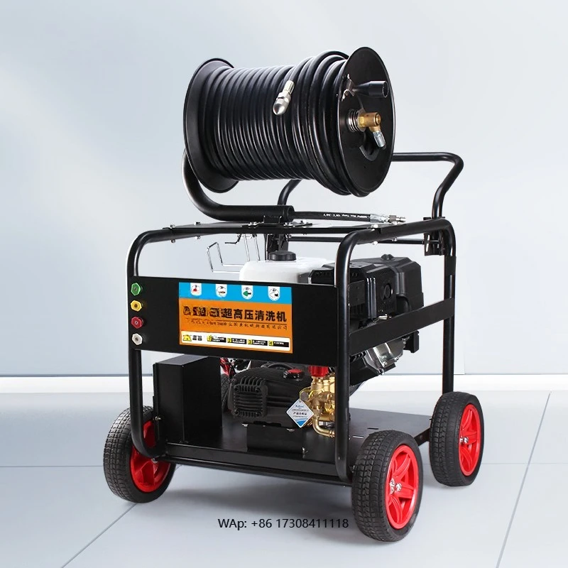 New High Pressure 150bar 50m Water Jet Cleaning Truck for Sewer Drain Pipe Dredging and Car Wash Shop Pavement Wash