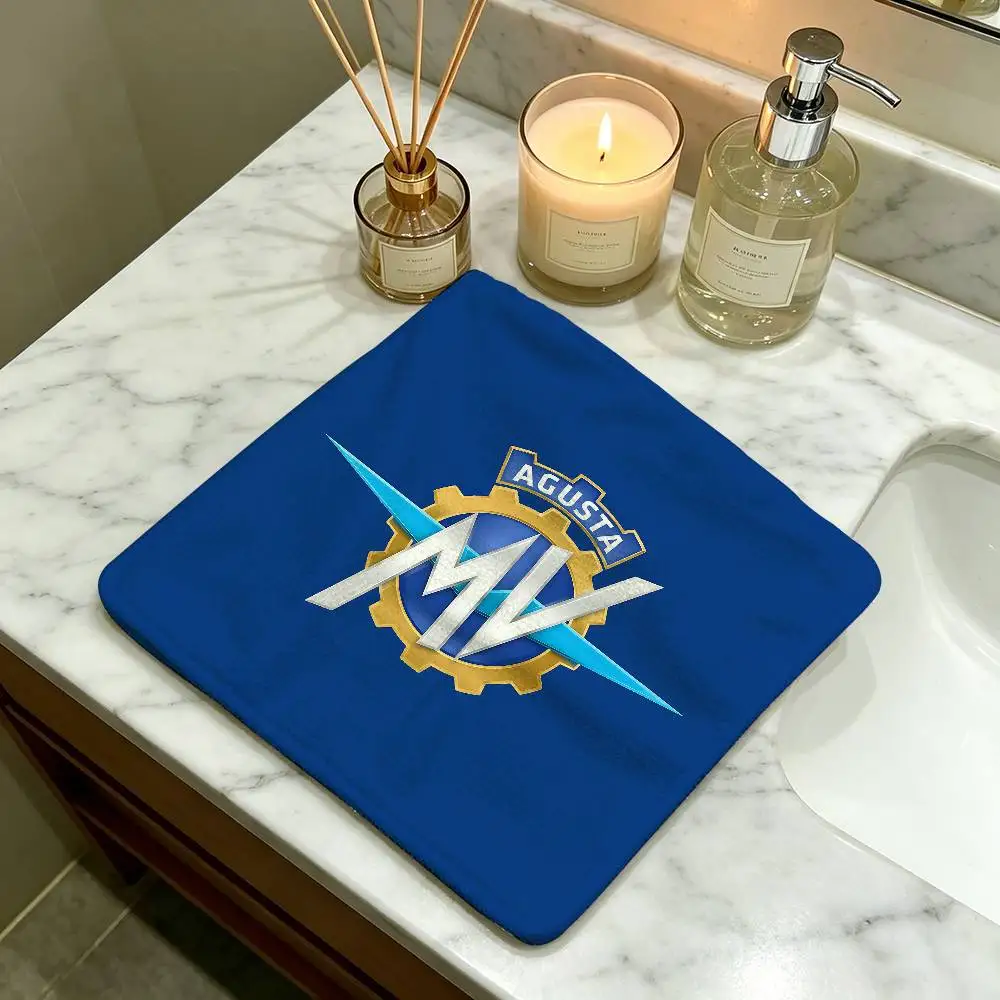 M-MV A-Agusta Polyester Cotton Hand Wiping Towel, Hanging Towel, Quick Dry for Kitchen Bathroom Daily Supplies