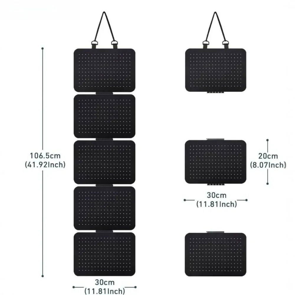 

Hot Selling Brooch Storage Hanging Bag Felt Display Tray Wall Mounted Display Hanging Bag Hole Shoe Accessory Storage Rack