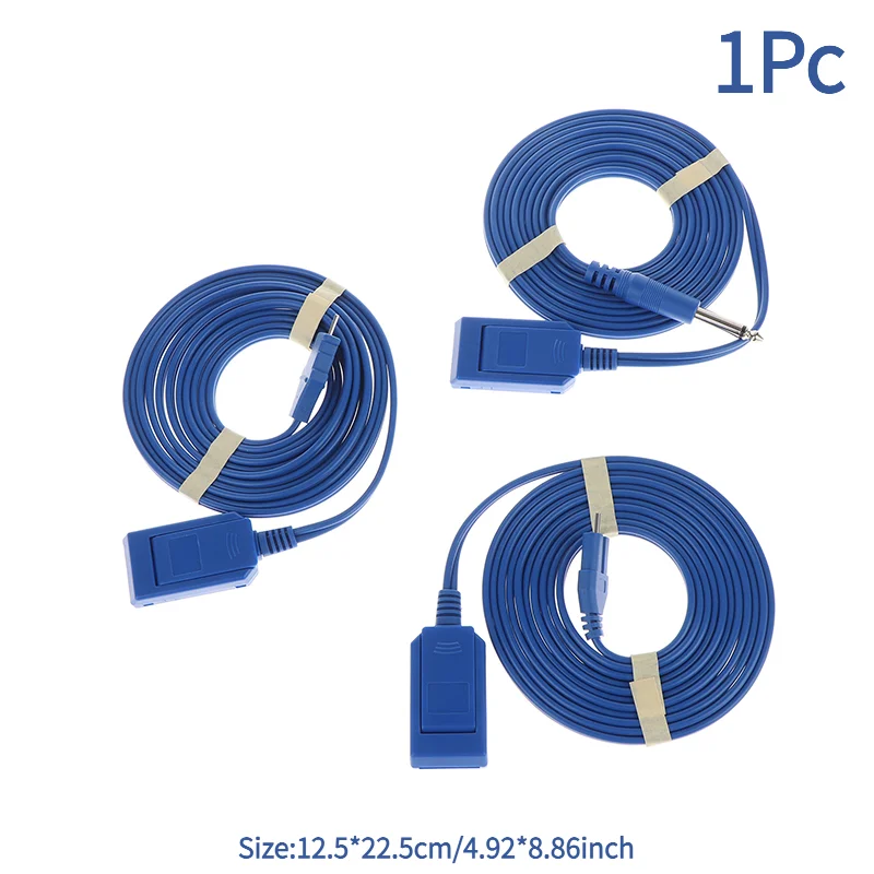 Electrode Plate Adapter Cable Negative Plate Connecting Cable 2.0mm 6.3mm Plug For Disposable Bipolar Plate And Monopolar Plate.