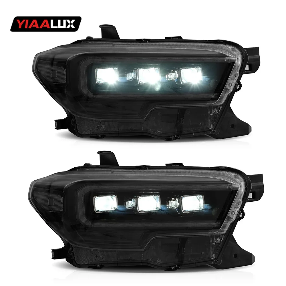 

Vland Car LED Front Lamp Headlight Assembly LED Running Day Light Turn Lamp Low/High Beam For Toyota Tacoma 2015-2020