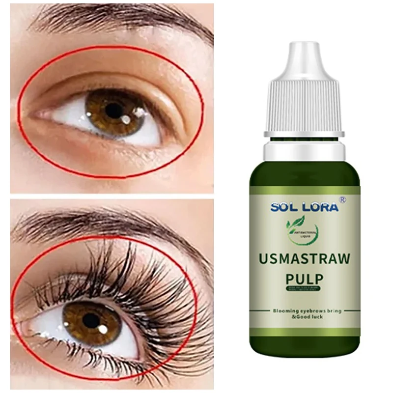 Fast Eyebrow Growth Serum Eyelash Hair Growth Anti Hairs Loss Product Prevent Baldness Fuller Thicker Lengthening Eyebrow Makeup