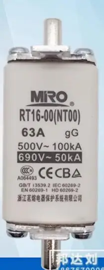 5PCS/LOTS RT16-00 NT00 500V 690V 32A 40A 50A 63A 80A 100A 125A 160A NEW FUSE ORIGINAL STOCK MRO