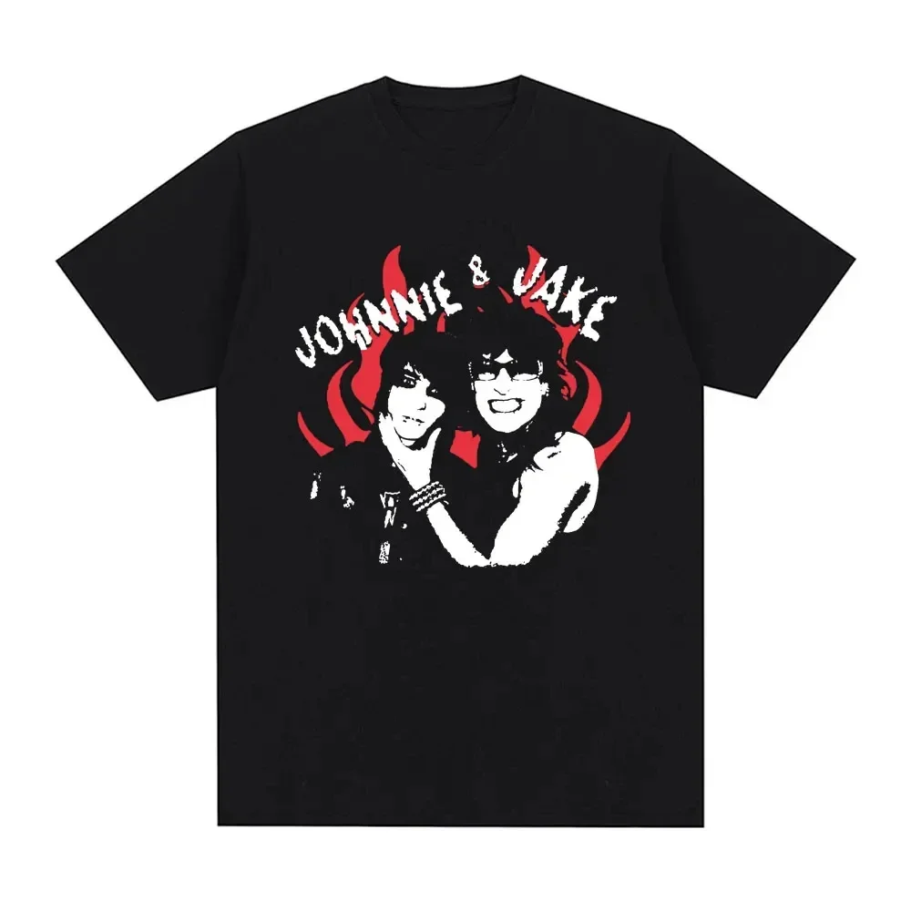 Jake Webber Johnnie Guilbert T Shirts Men Women Clothing Fashion Vintage T-shirt  Short Sleeve T-shirts