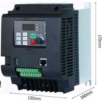 9600-1T-00400G single-phase to three-phase 220v inverter 4kw heavy-duty vector type