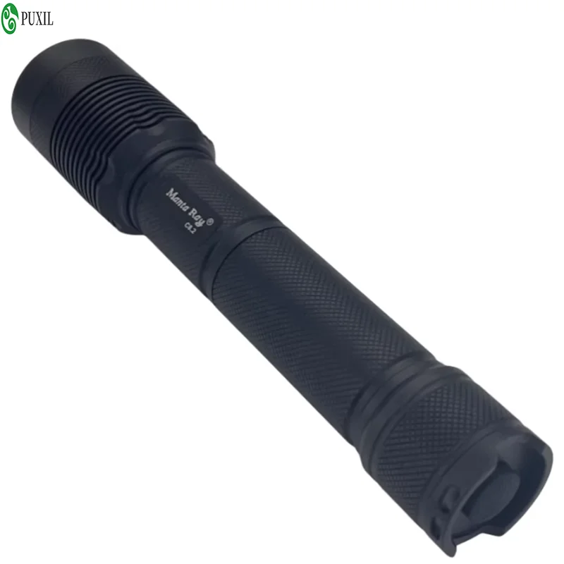 Manta Ray C8.2 5W 255 295 310nm UVC Flashlight Identify Mineral Stone Light