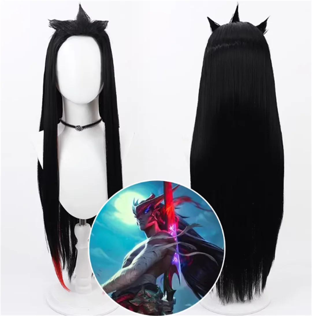 LoL Yone Cosplay Wig Game and anime party character long wig