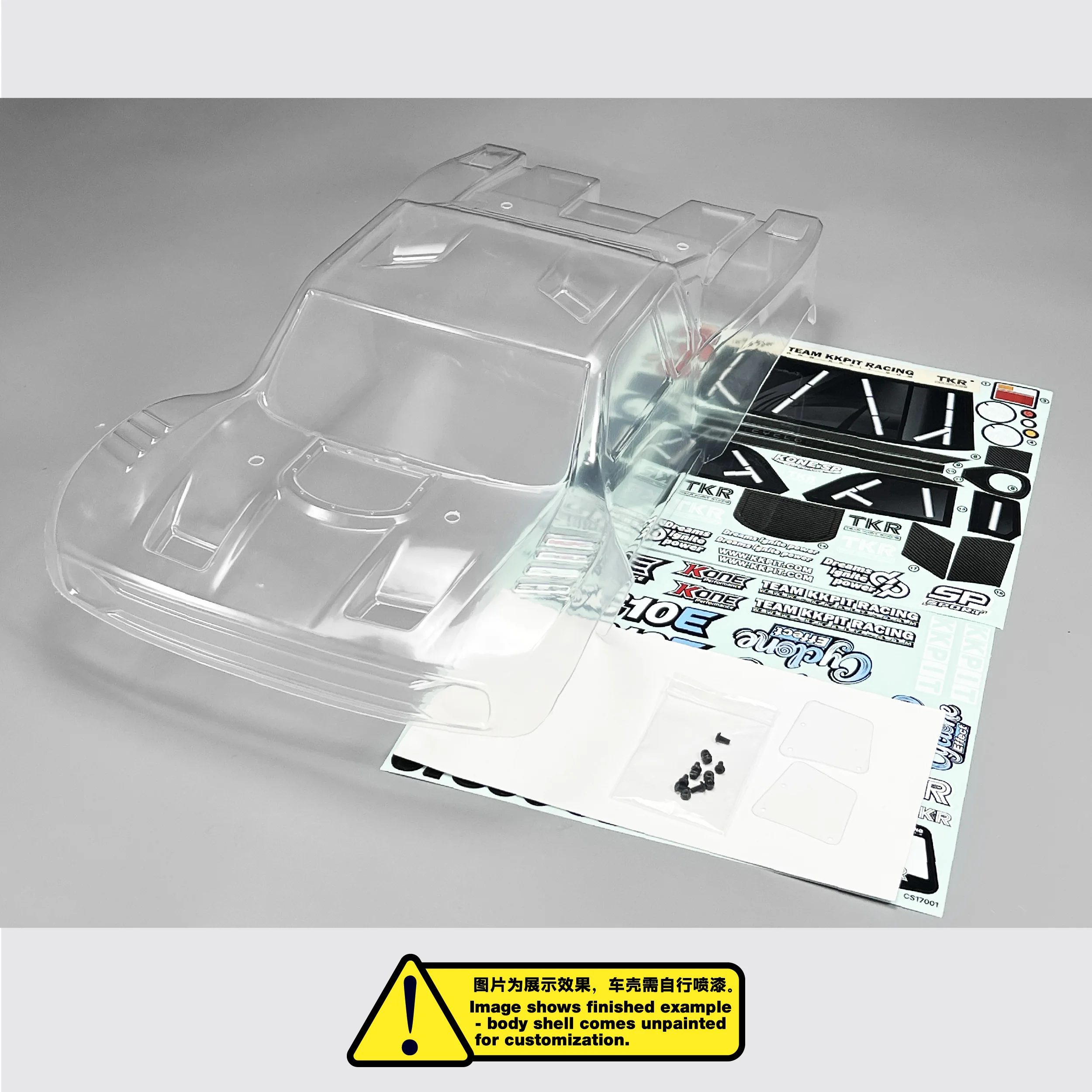 KKPIT-BODY-1/10 Cyclone Effect（FOR RACING）SHORT COURSE -71026