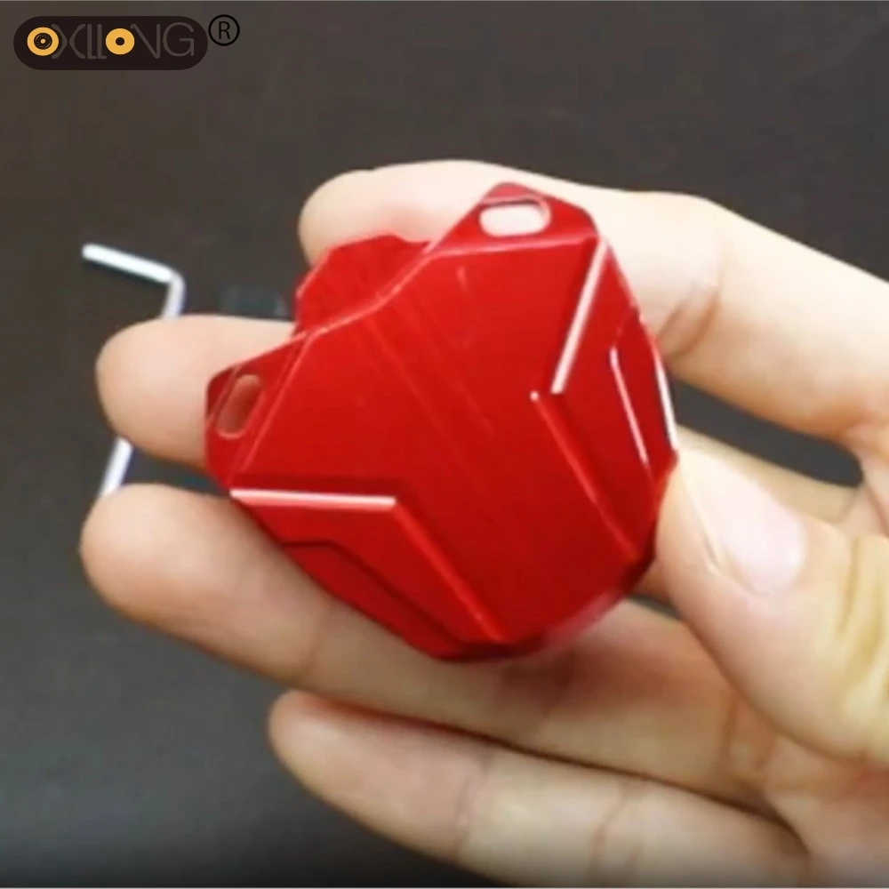 

For KAWASAKI ZX-4R ZX-4RR ZX4R ZX4RR 2025 2024 2023 Motorcycle Accessories CNC Aluminum Key Case Cover ZX 4R ZX 4RR Key Shell