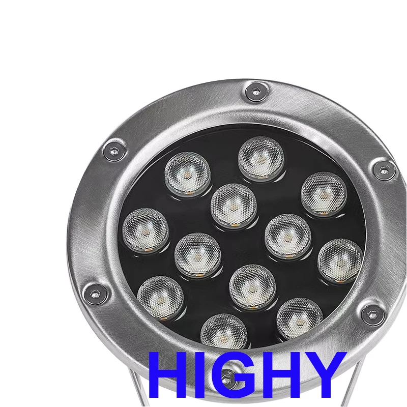 IP68 LED Underwater Light 3W 6W 9W 12W 18W 24W 36W RGB Night Lamp Outdoor Garden Swimming Pool Party Landscape DC 12V 24V