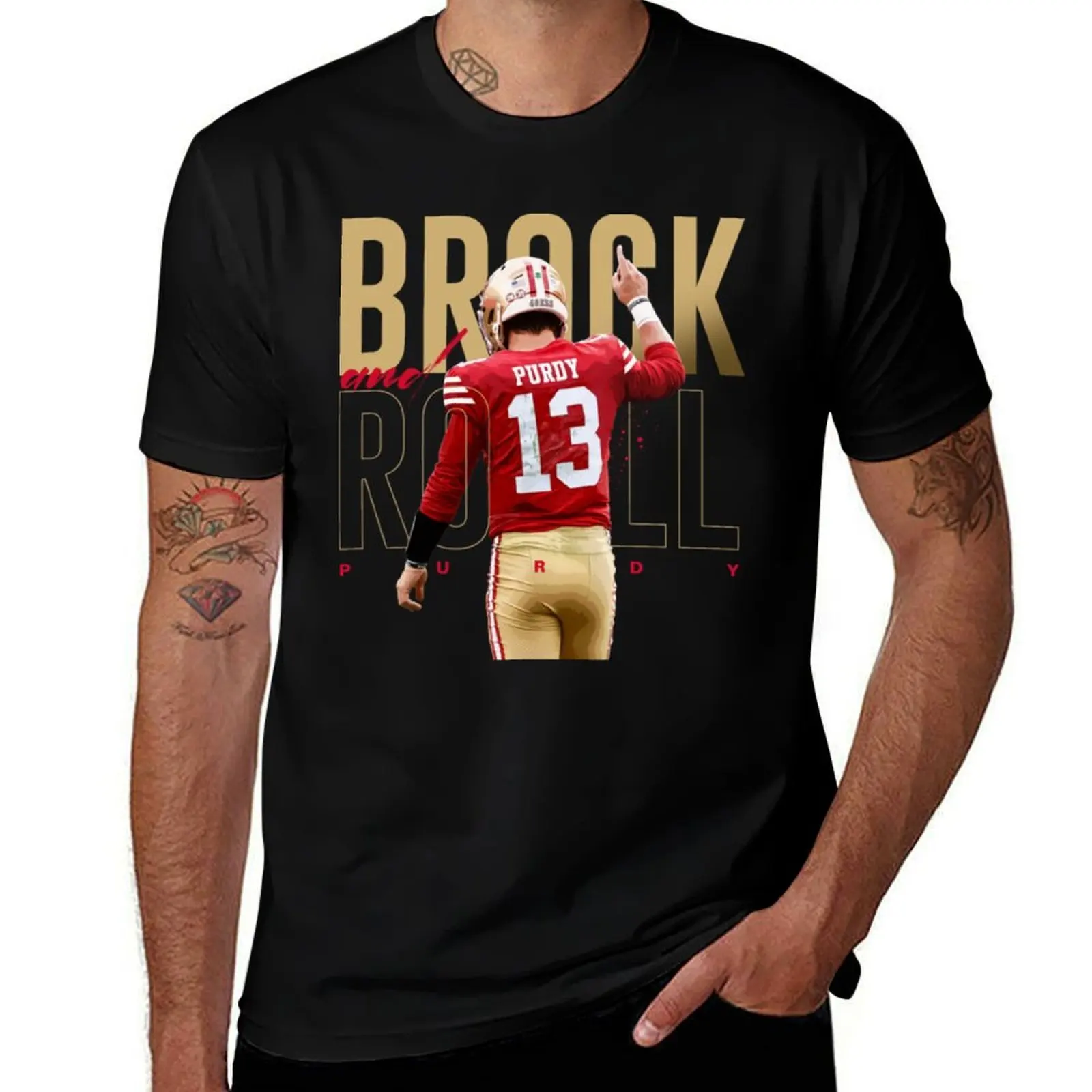 

Brock Purdy 13 T-Shirt Soft Cotton Print T-Shirt