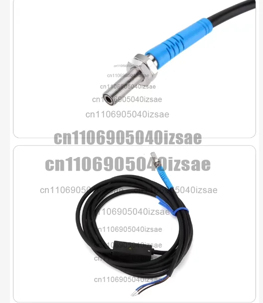 M4 miniature diffuse reflective laser sensor, visible light dot, infrared inductive photoelectric switch, 24v
