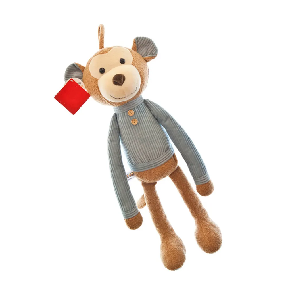 

1 шт. Мягкая плюшевая игрушка-животное с длинными ногами, мультяшная серия, случайный цвет, удобная, милая, для игр, украшения дома, декора автомобиля