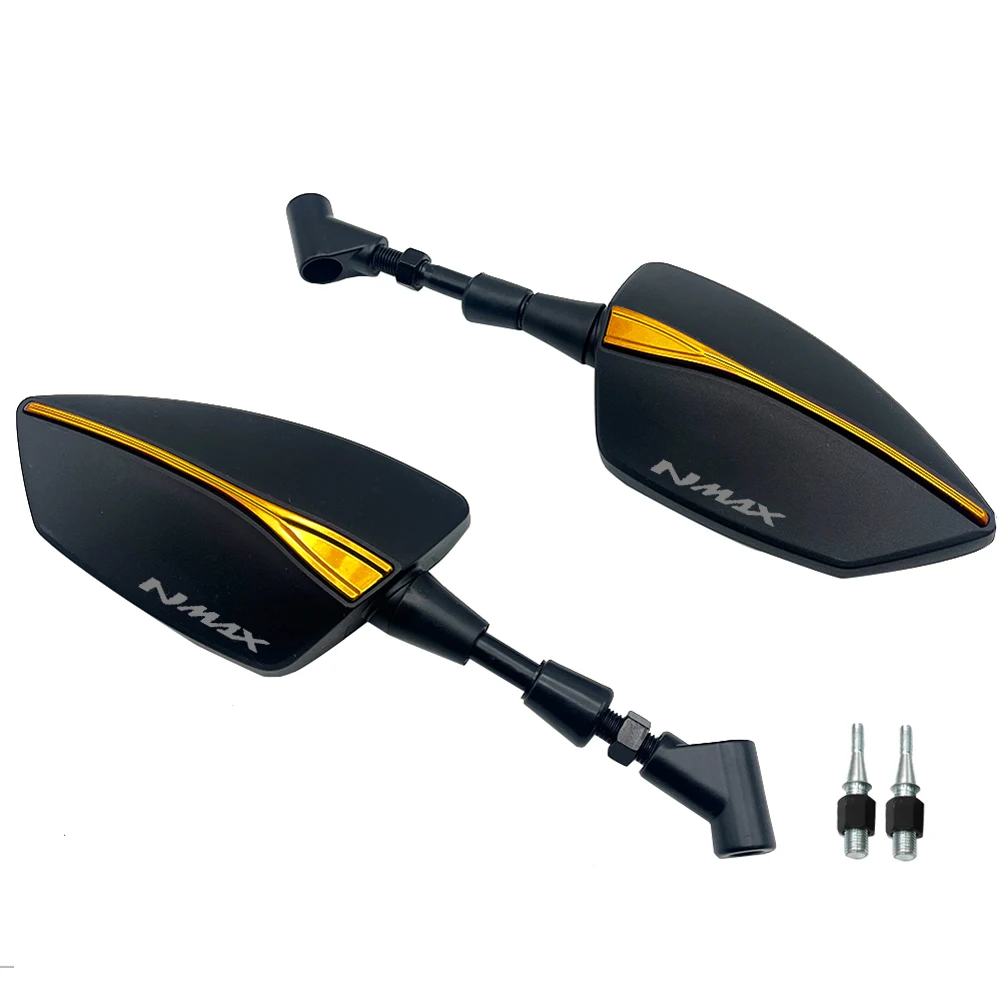 For YAMAHA NMAX125 NMAX150 NMAX155 NMAX160 NMAX 125 150 155 160 8/10mm Motorcycle Accessories Side Mirror Rearview Mirrors Parts