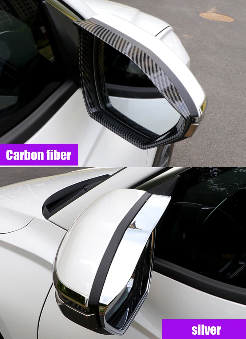 For Hyundai Tucson NX4 2021 2022 2023 Car Rear View Mirror ABS Modified  Rainproof Rain Shield Special Auto Part Car Accessories