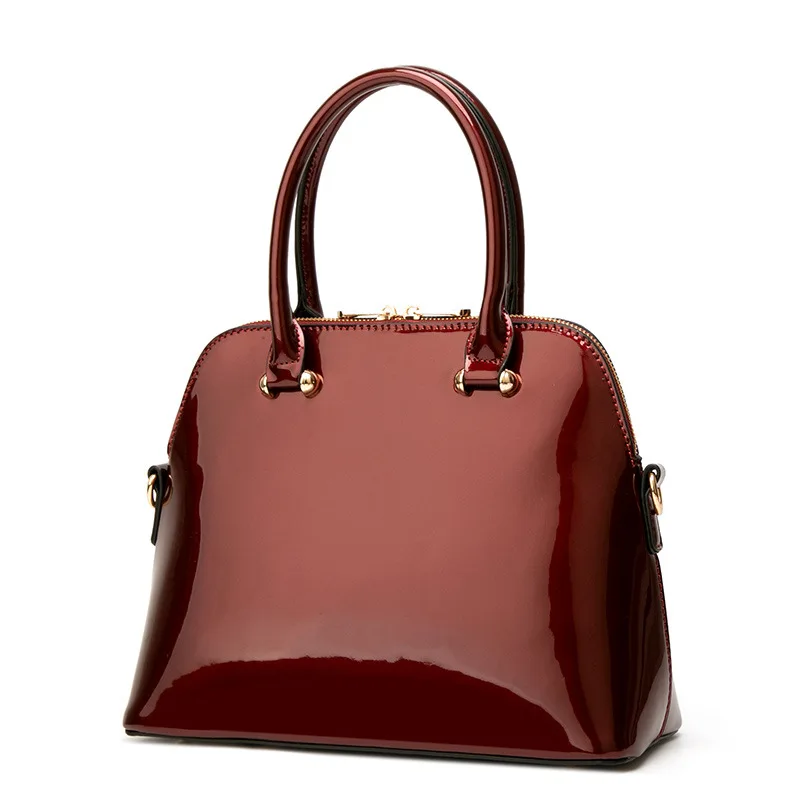 2025 New Patent Leather Women Bag Handbag Fashion Shoulder Bag Crossbody High Quality Daily Commuter Bag women