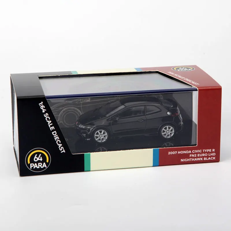 Para 1/64 Honda FN2 Alloy car model Silver black