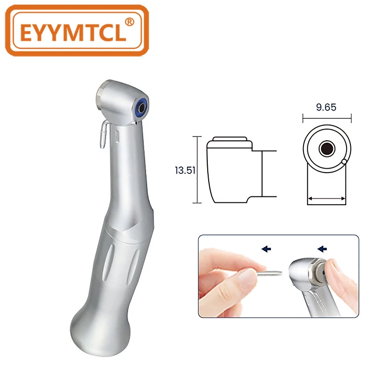 Dental 20:1 Contra Angle Low Speed Handpiece Odontologia Implant Surgery Contra Angle Dentistry Equipment for low speed turbine