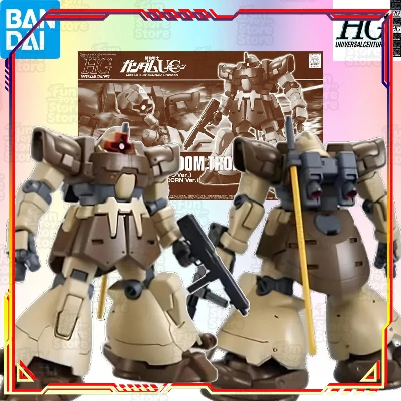 

Bandai Gundam HGUC 1/144 MS-09F/TROP Tropical Devil Model Kit Official Anime Action Figure Assembly Toy Collectible Gift for