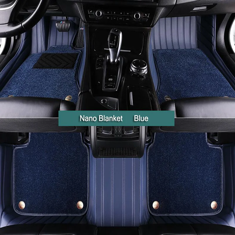 

Double Layer Custom Car Floor Mats For Buick Enclave 2009-2015 Auto Accessories Waterproof Leather Floor Liners