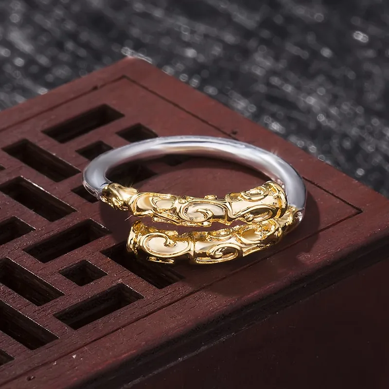 Fashion ring accessories wholesale hot selling, Sun Wukong Golden Hoop Stick Tightening Curse Ring for men and women