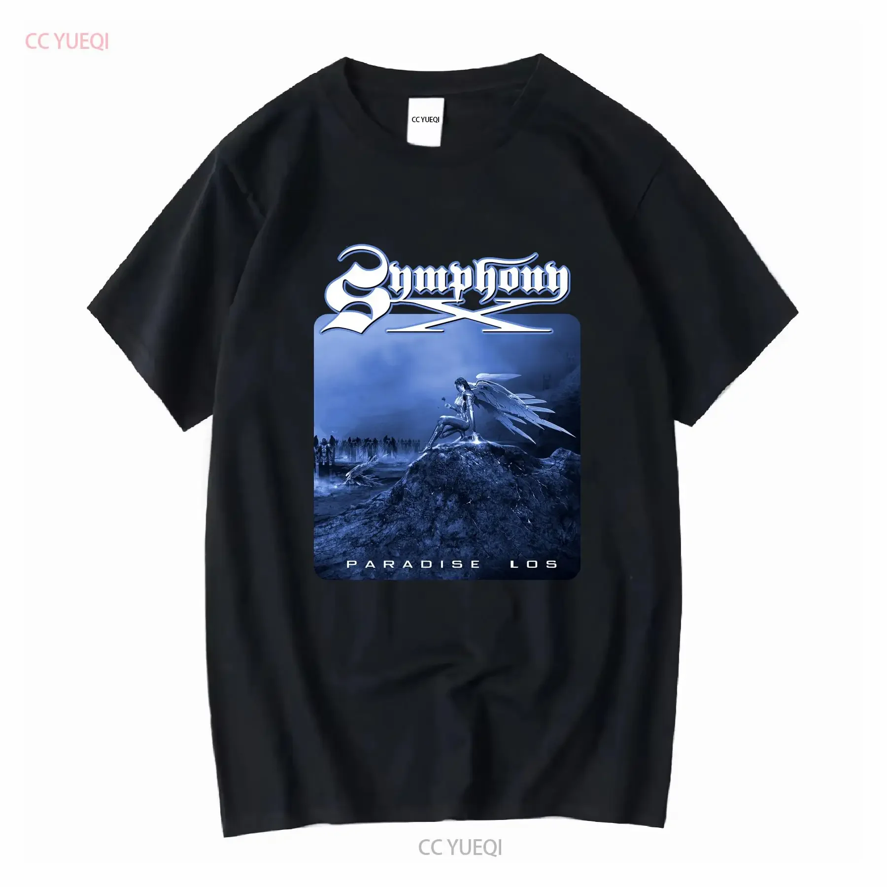 SYMPHONY X paradise lost OFFICIAL T SHIRT vintage Washed graphic Soft Stretched Breathable Versatile Casual Unisex fashion