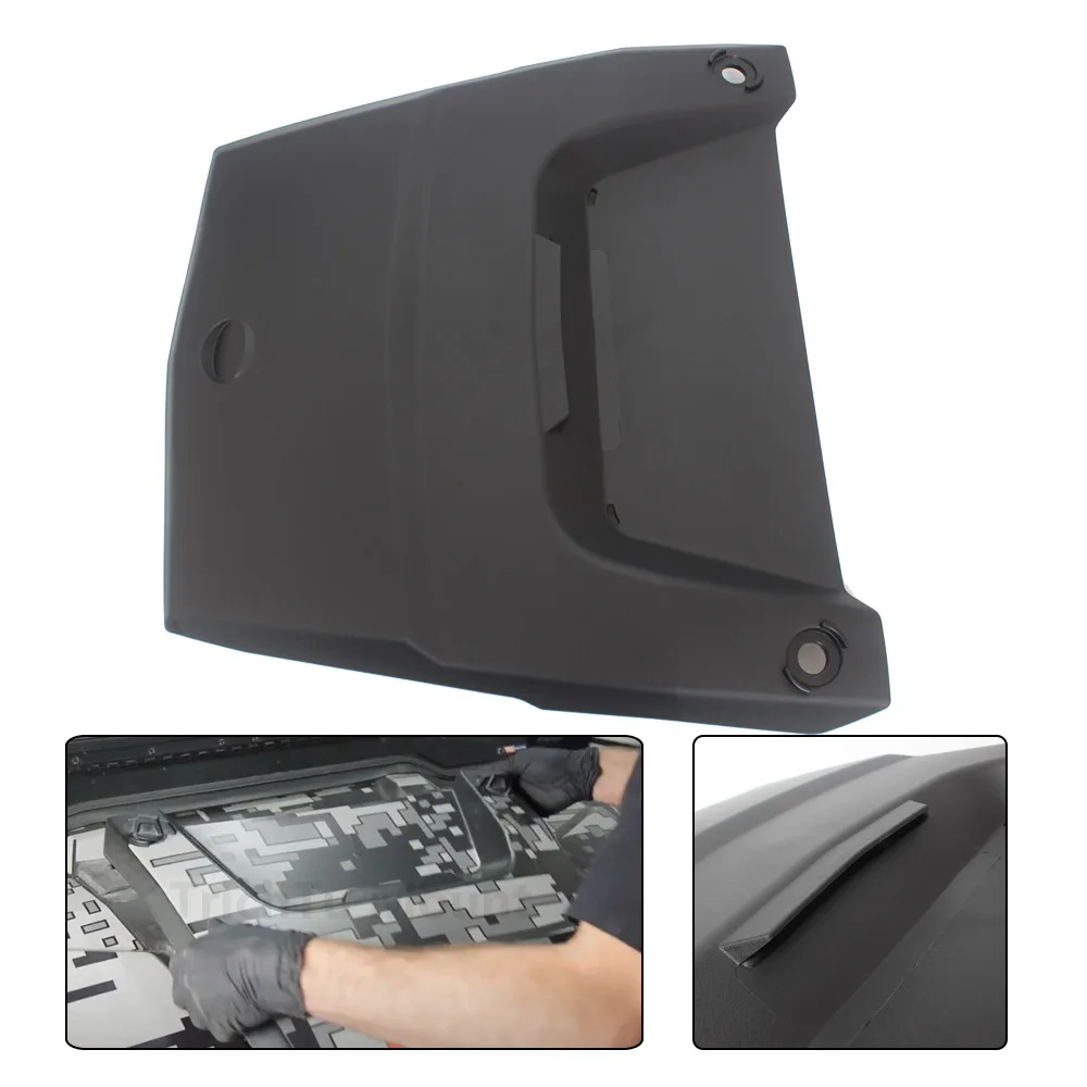 For Polaris RZR 1000 900 S4 Trail XP1000 EPS 2014-2021 Replace for OE #5439785-070 UTV Accessories Hood Center Cover Matte Black