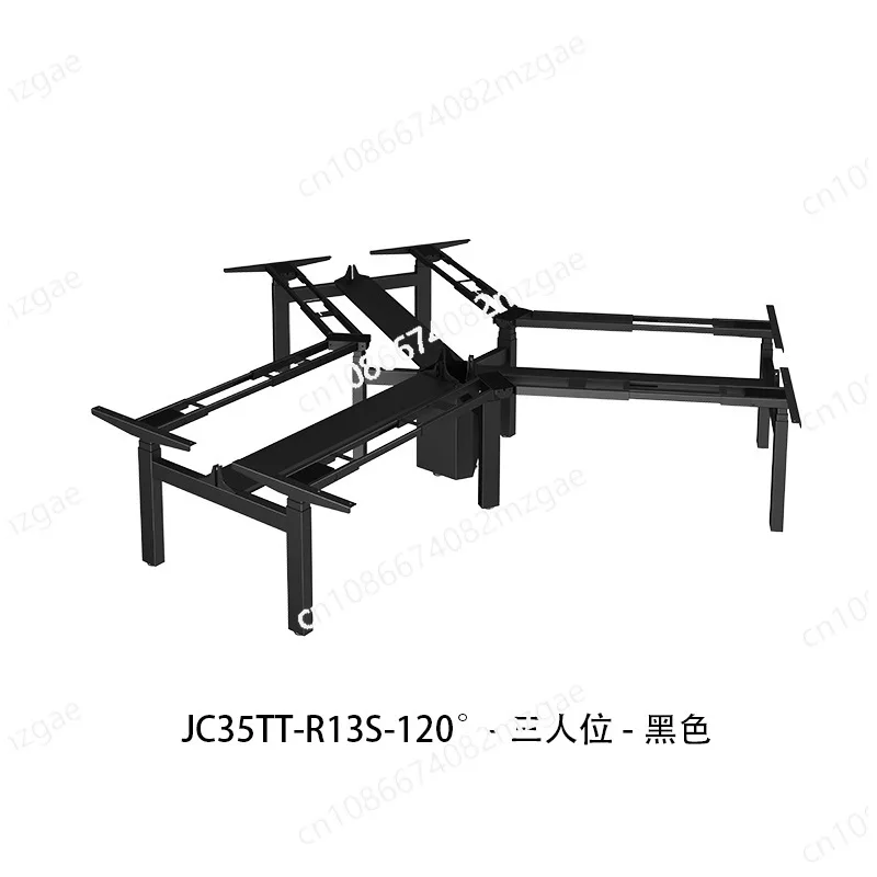 Three-motor three-section lifting table rack Intelligent lifting office writing desk Ergonomic lifting table legs