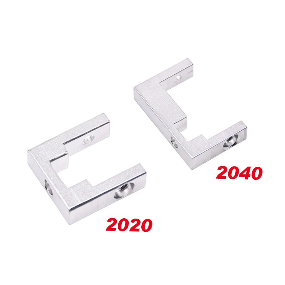 Nowy BLV Ender-3 3D drukarki części 2020 2040 profil ze stopu aluminium blok stały z zestaw wkrętów dla MGN12 liniowy przewodnik blok stały