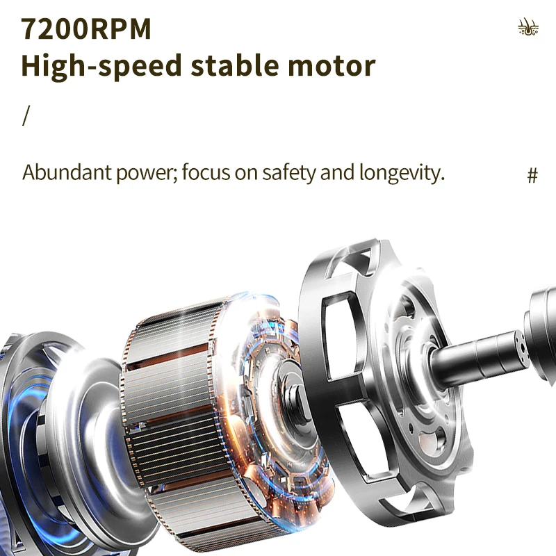 Kemei 1784 مشابك شعر كهربائية للرجل المهنية اللاسلكية آلة قطع الشعر أداة تهذيب اللحية الحلاق القاطع قابلة للشحن