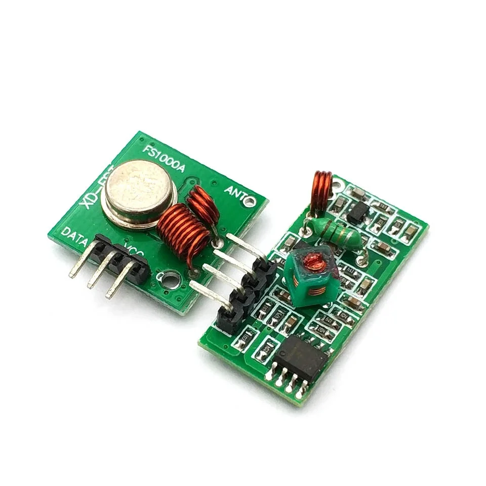 433MHz RF Wireless Receiver Module & 433 MHz Transmitter Module Kit