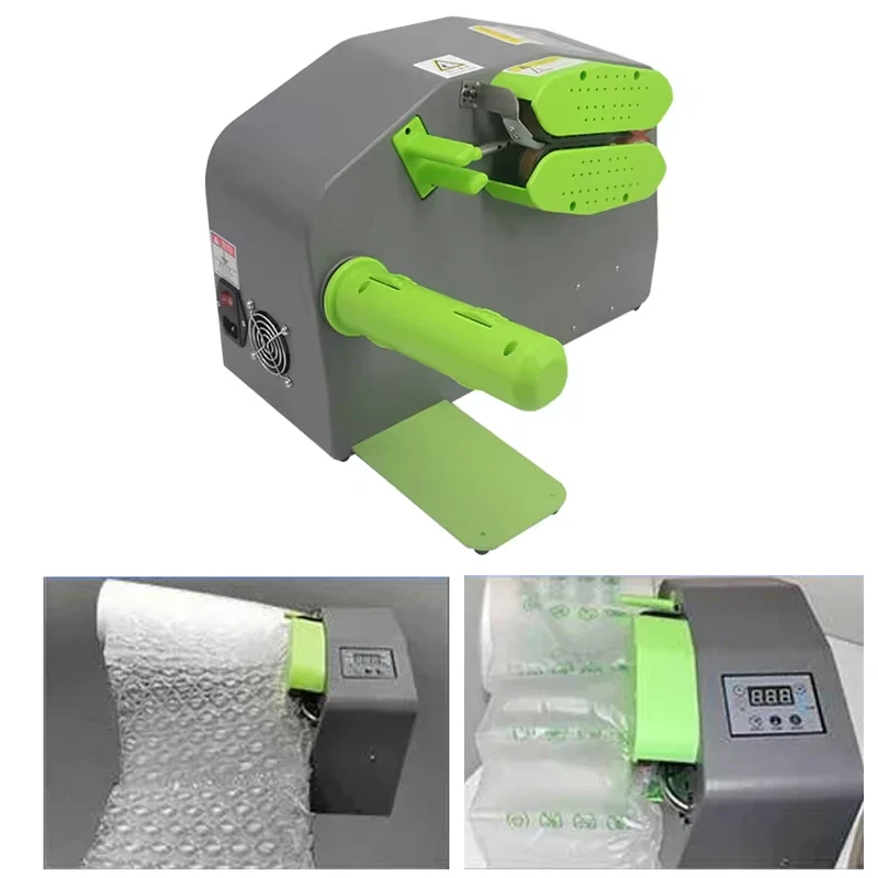 Cuscino d'aria macchina gonfiatore colonna d'aria borsa riempimento automatico cuscino d'aria borsa Bubble Bag macchina Bubble Film