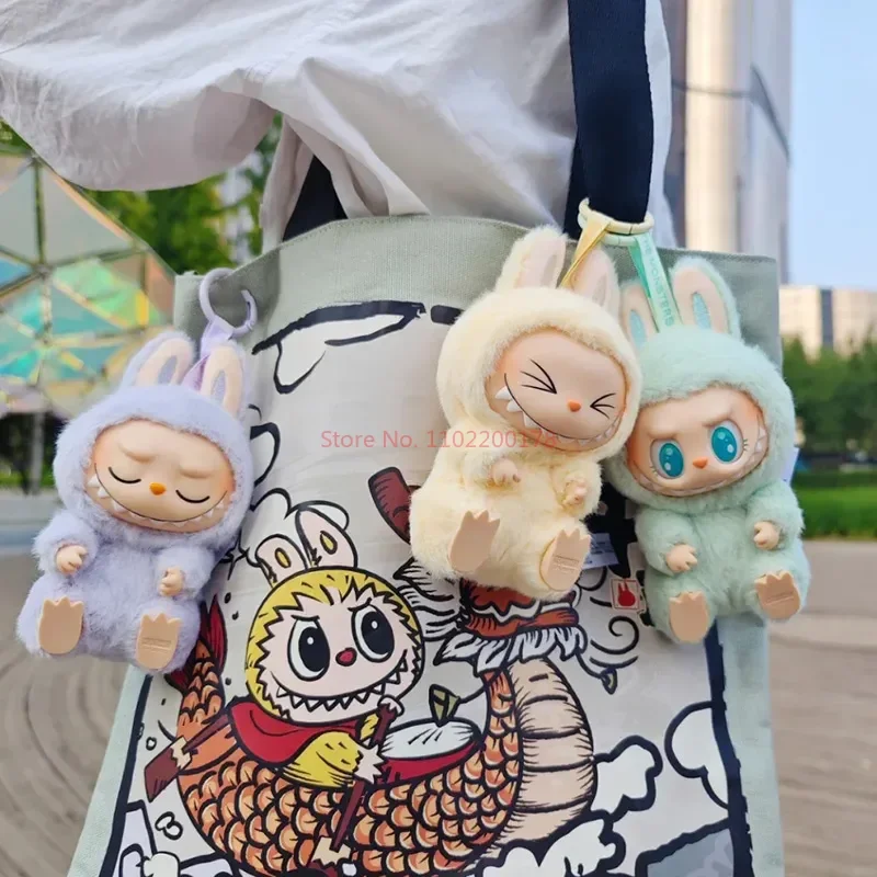 

New Labubu Have A Seat Series Figure Cute Enamel Face Labubu The Monsters Action Figurine Anime Model Doll Bag Keychain Toy Gift