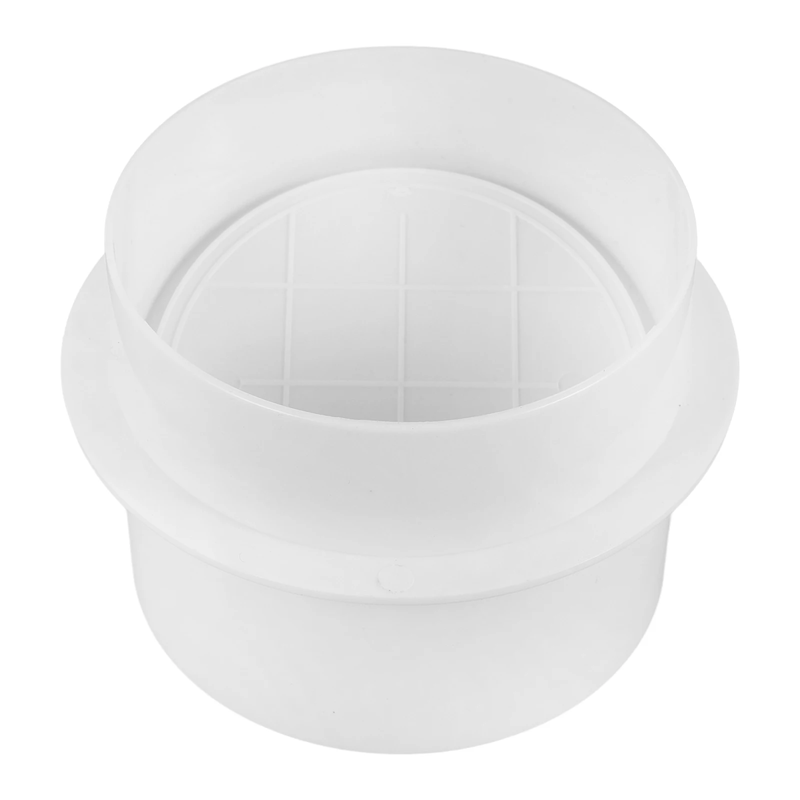 

Round 110MM ABS Backflow Preventer Vent Blocks Air Duct Connector Bathroom Exhaust Fan Accessories Pipeline Connector
