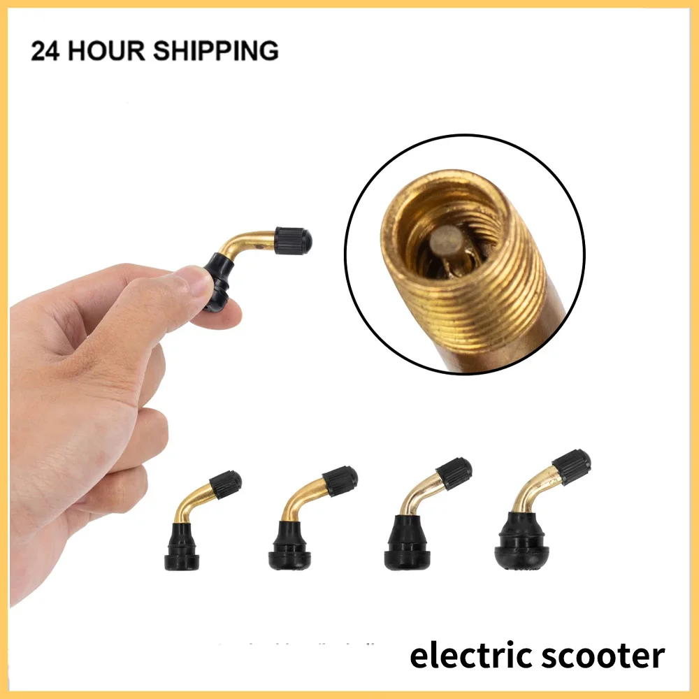 Electric Scooter Tubeless Tire Valve Air Nozzle for Kaabo Mantis 8 Wolf Warrior 11 Wolf King KickScooter Tyre Inflation Port