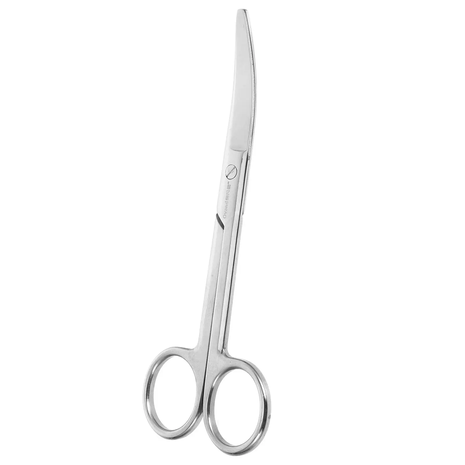 Round Stoma Scissors Ostomy Cutting Bag Colostomy Supplies Metal Silver Stainless Steel Scissors Shear Teaching Tools